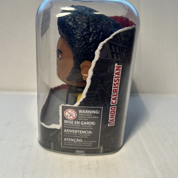 Hasbro Mighty Muggs Star Wars LANDO CALRISSIAN Mad Face Figure #11 Disney NEW - Picture 4 of 13